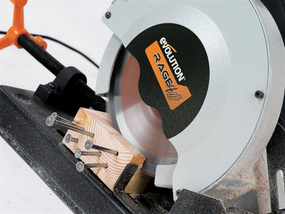 Evolution RAGE-4 Mini Chop Saw 185mm 1250W 110V