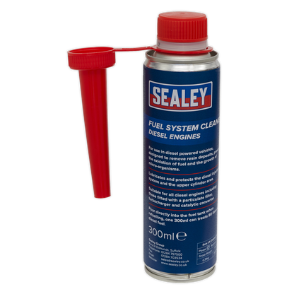 Sealey FSCD300 Fuel System Cleaner 300ml - Diesel Engines