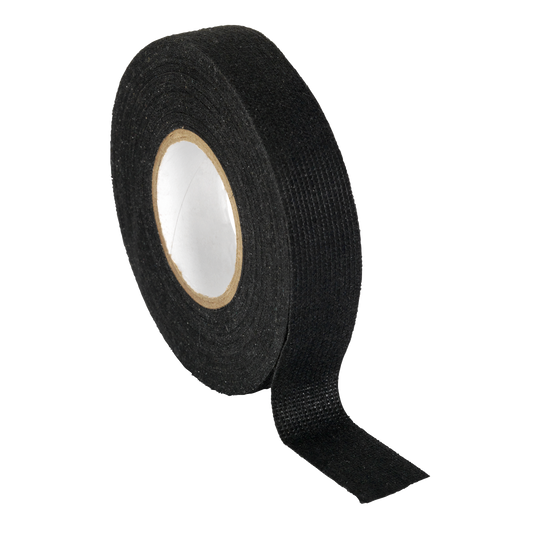 Sealey FT01 Fleece Tape 19mm x 15m Black