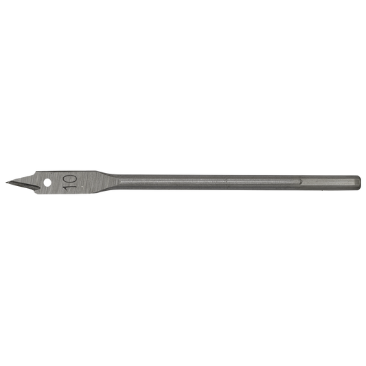 Sealey FWB10 Flat Wood Bit Ø10mm x 152mm