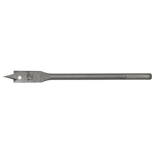 Sealey FWB12 Flat Wood Bit Ø12mm x 152mm