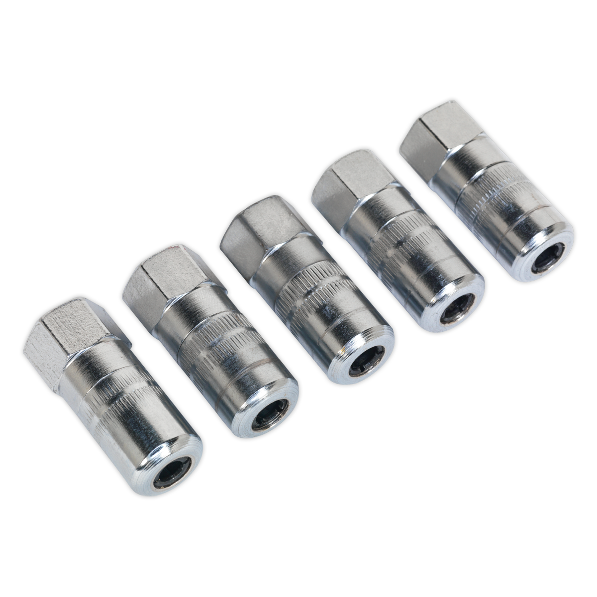 Sealey GGE5 Hydraulic Connector 4-Jaw Heavy-Duty 1/8"BSP Pack of 5