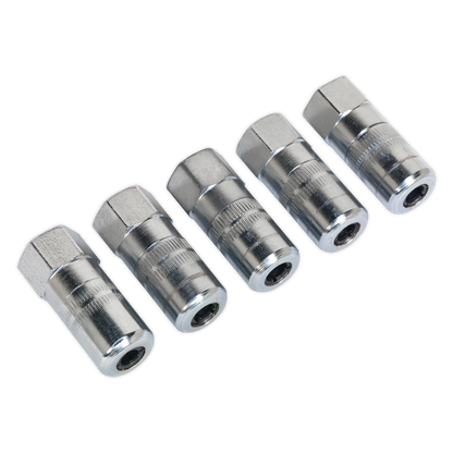 Sealey GGE5 Hydraulic Connector 4-Jaw Heavy-Duty 1/8"BSP Pack of 5