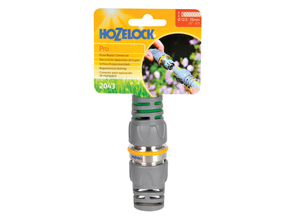 Hozelock 2043 Pro Metal Hose Repair Connector 12.5mm 1/2in