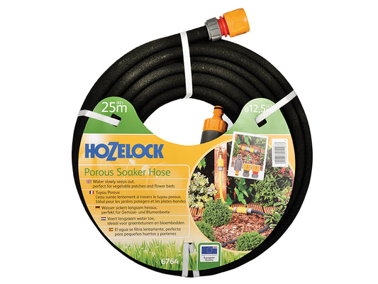 Hozelock 6764 Porous Soaker Hose 25m 12.5mm 1/2in Diameter