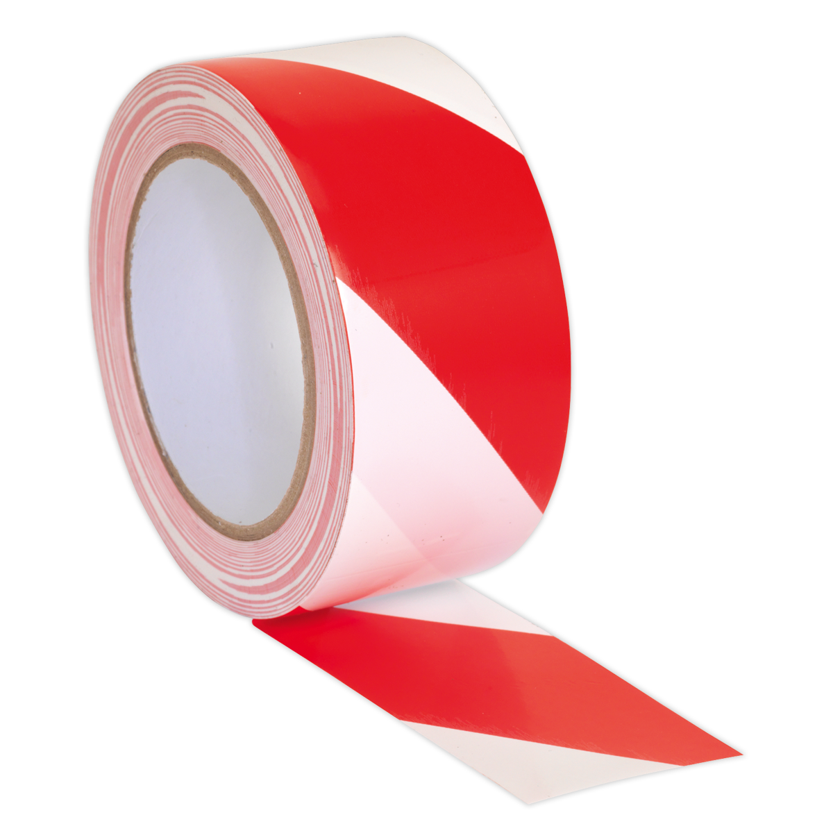 Sealey HWTRW Hazard Warning Tape 50mm x 33m Red/White