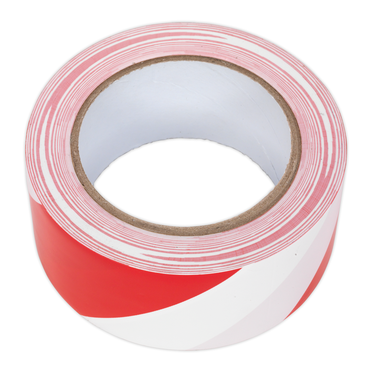 Sealey HWTRW Hazard Warning Tape 50mm x 33m Red/White