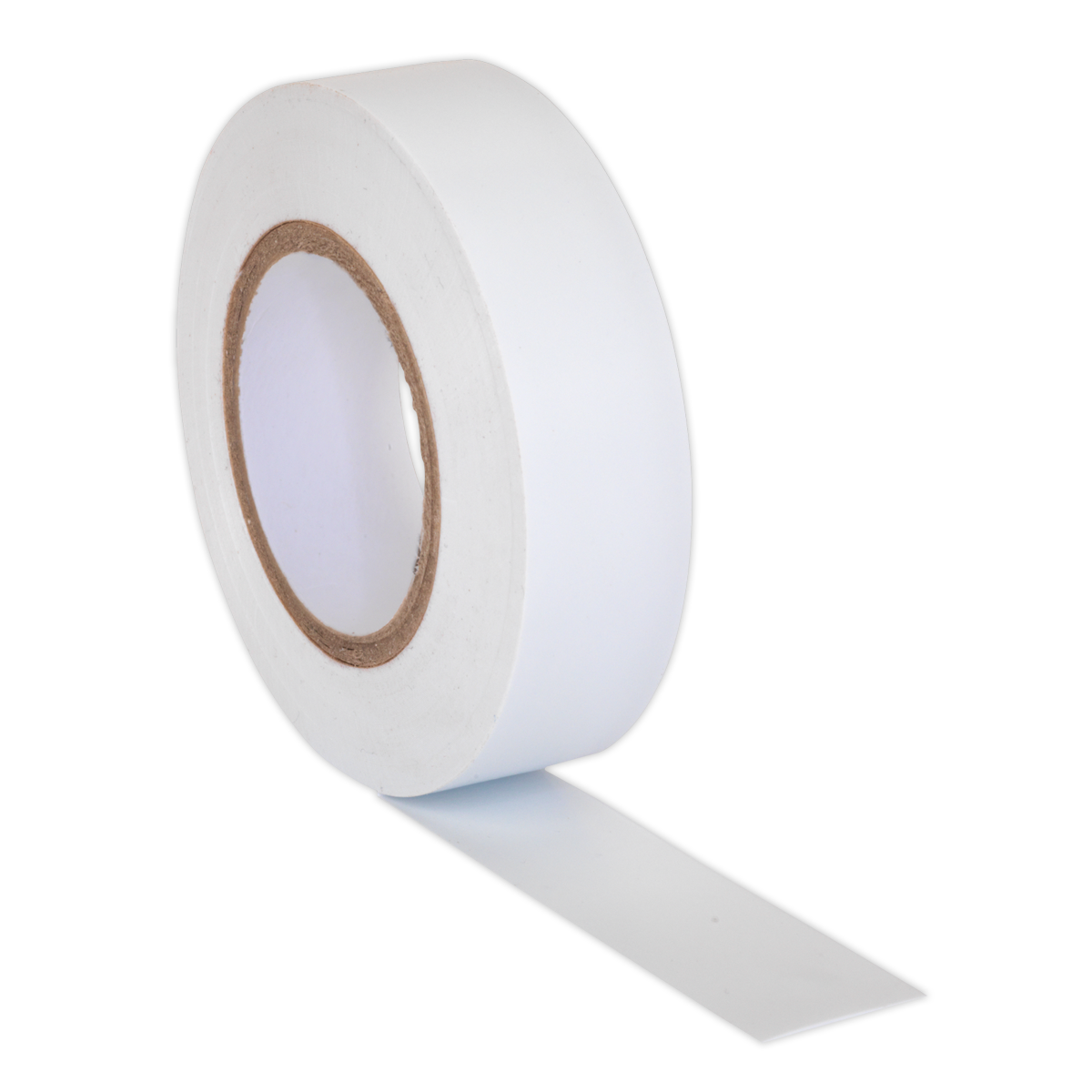 Sealey ITWHT10 PVC Insulating Tape 19mm x 20m White Pack of 10