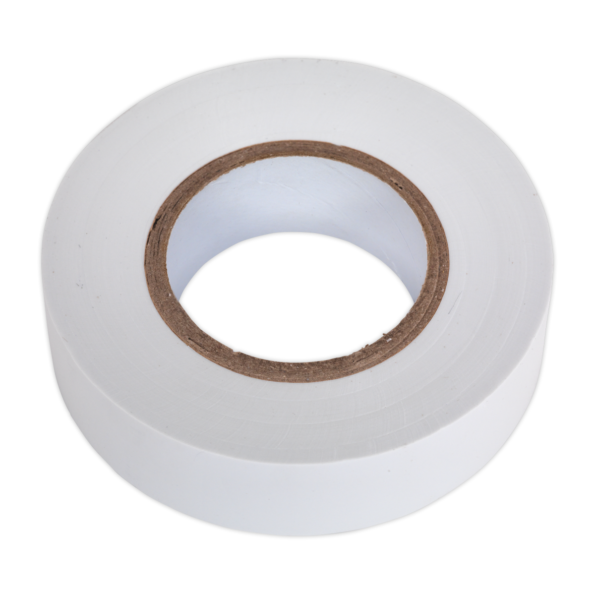 Sealey ITWHT10 PVC Insulating Tape 19mm x 20m White Pack of 10