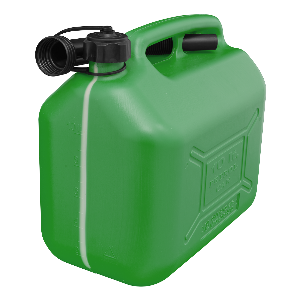 Sealey JC10PG Fuel Can 10L - Green