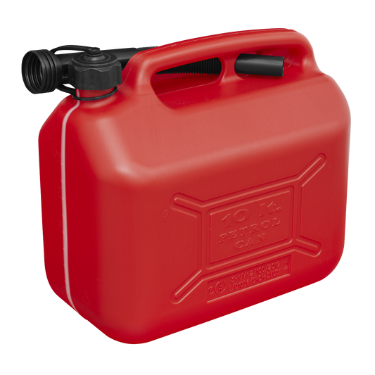 Sealey JC10PR Fuel Can 10L - Red