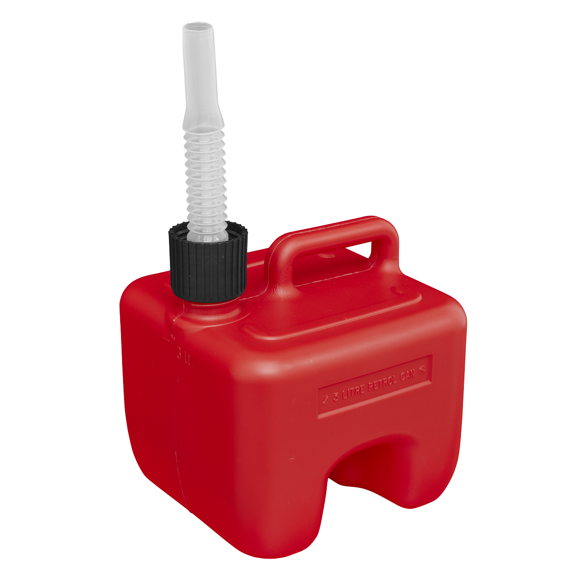 Sealey JC3R Stackable Fuel Can 3L - Red