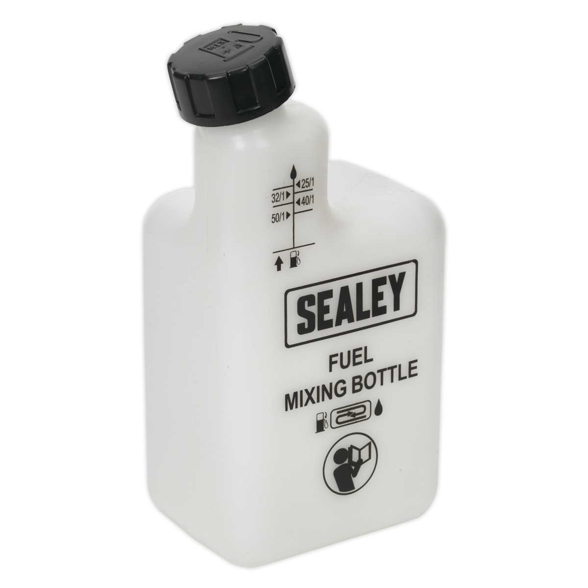 Sealey JMIX01 Petrol/Fuel 2-Stroke Mixing Bottle 1L