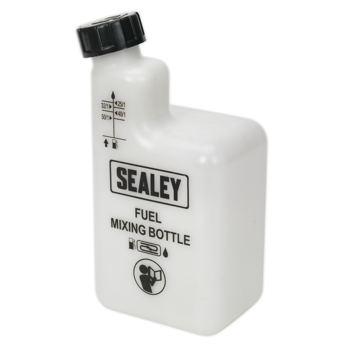 Sealey JMIX01 Petrol/Fuel 2-Stroke Mixing Bottle 1L