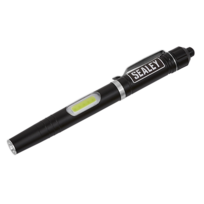 Sealey LED016 Aluminium Penlight 3W SMD & 1W COB LED