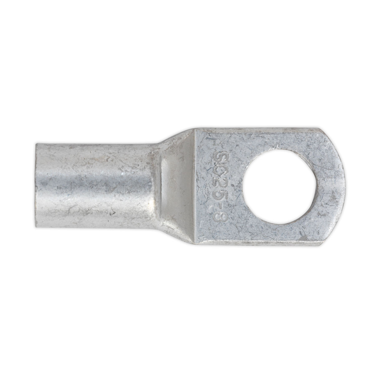 Sealey LT258 Copper Lug Terminal 25mm² x 8mm Pack of 10