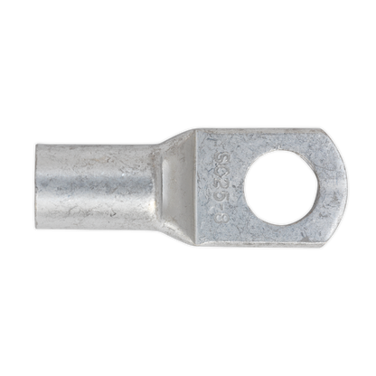 Sealey LT258 Copper Lug Terminal 25mm² x 8mm Pack of 10