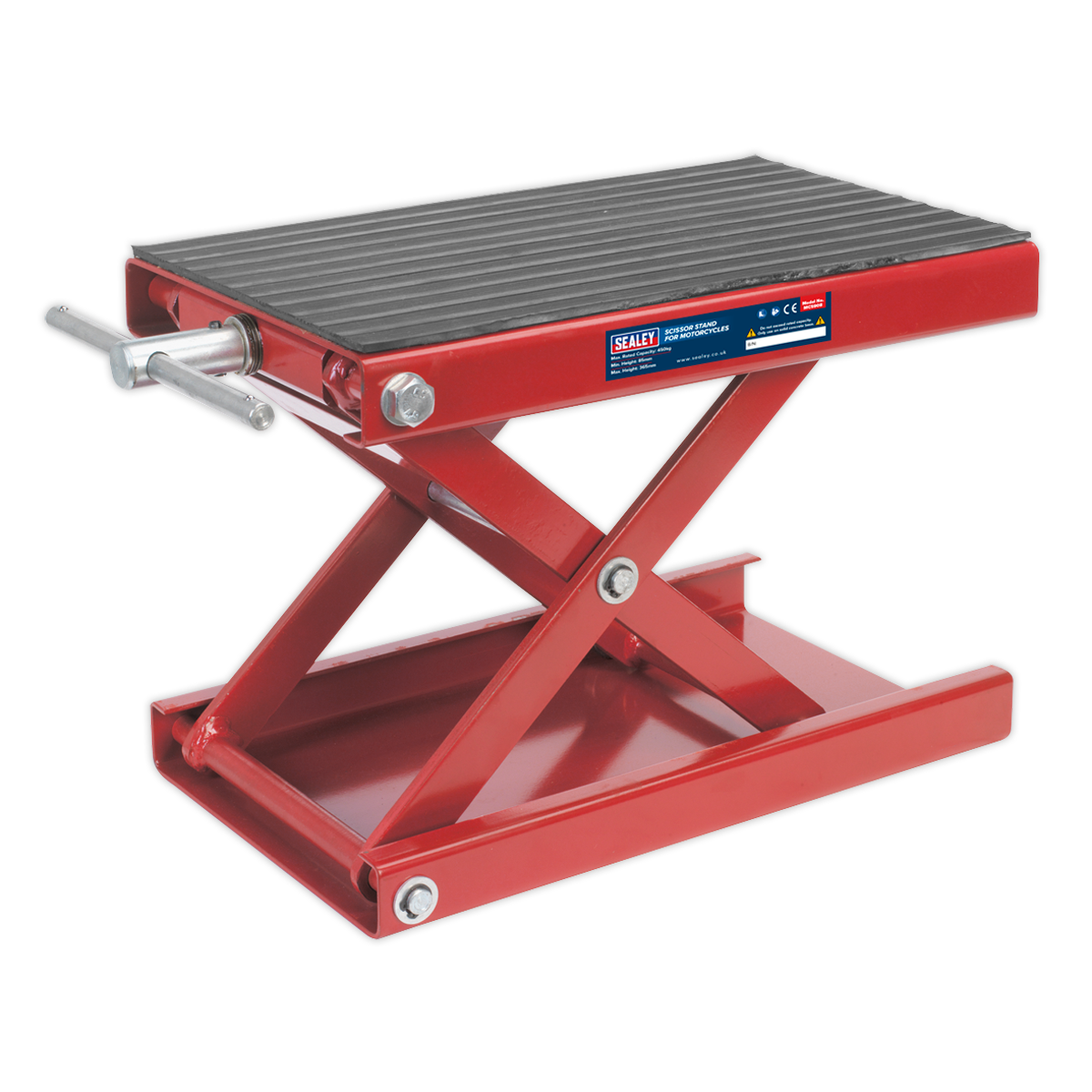 Sealey MC5908 Motorcycle Scissor Stand 450kg Capacity