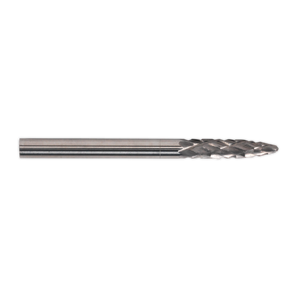 Sealey MCB006 Micro Carbide Burr Ball Nose Tree Pack of 3