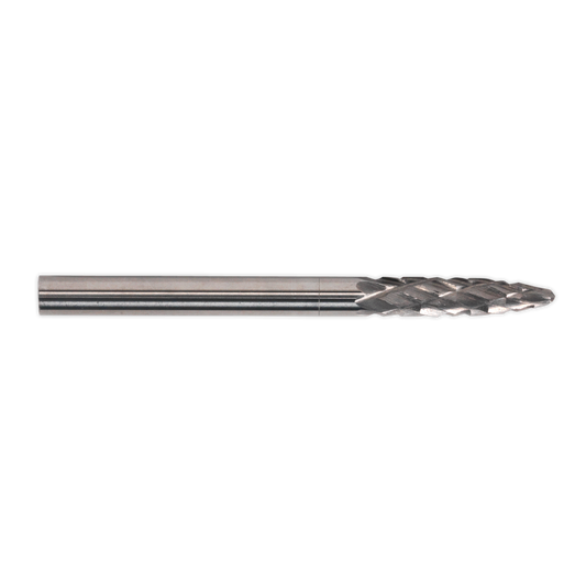 Sealey MCB006 Micro Carbide Burr Ball Nose Tree Pack of 3