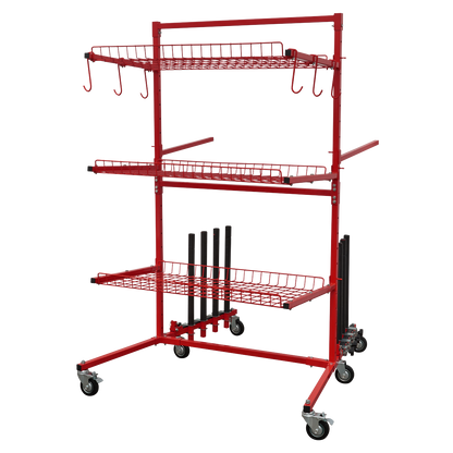 Sealey MK75 Parts Cart with Panel Train