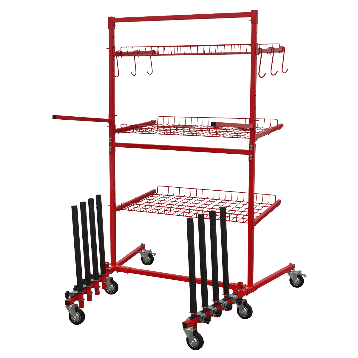 Sealey MK75 Parts Cart with Panel Train