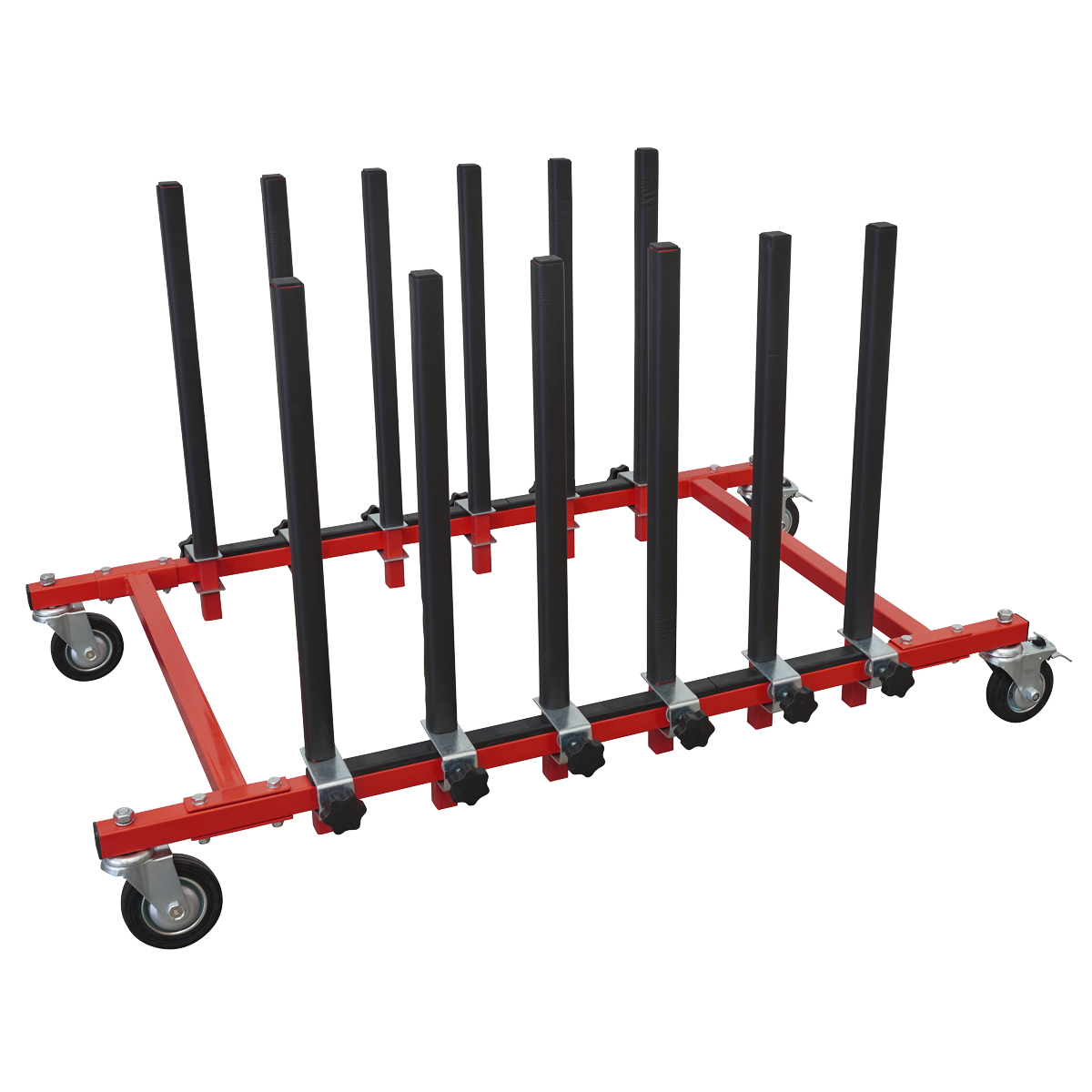 Sealey MK76 Mobile Storage Rack 5 Panel