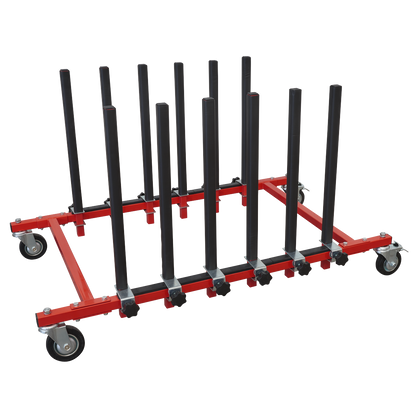 Sealey MK76 Mobile Storage Rack 5 Panel