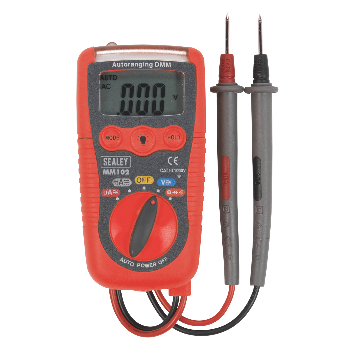 Sealey MM102 Professional Auto-Ranging Digital Multimeter