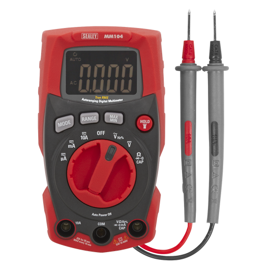 Sealey MM104 Professional Auto-Ranging Digital Multimeter