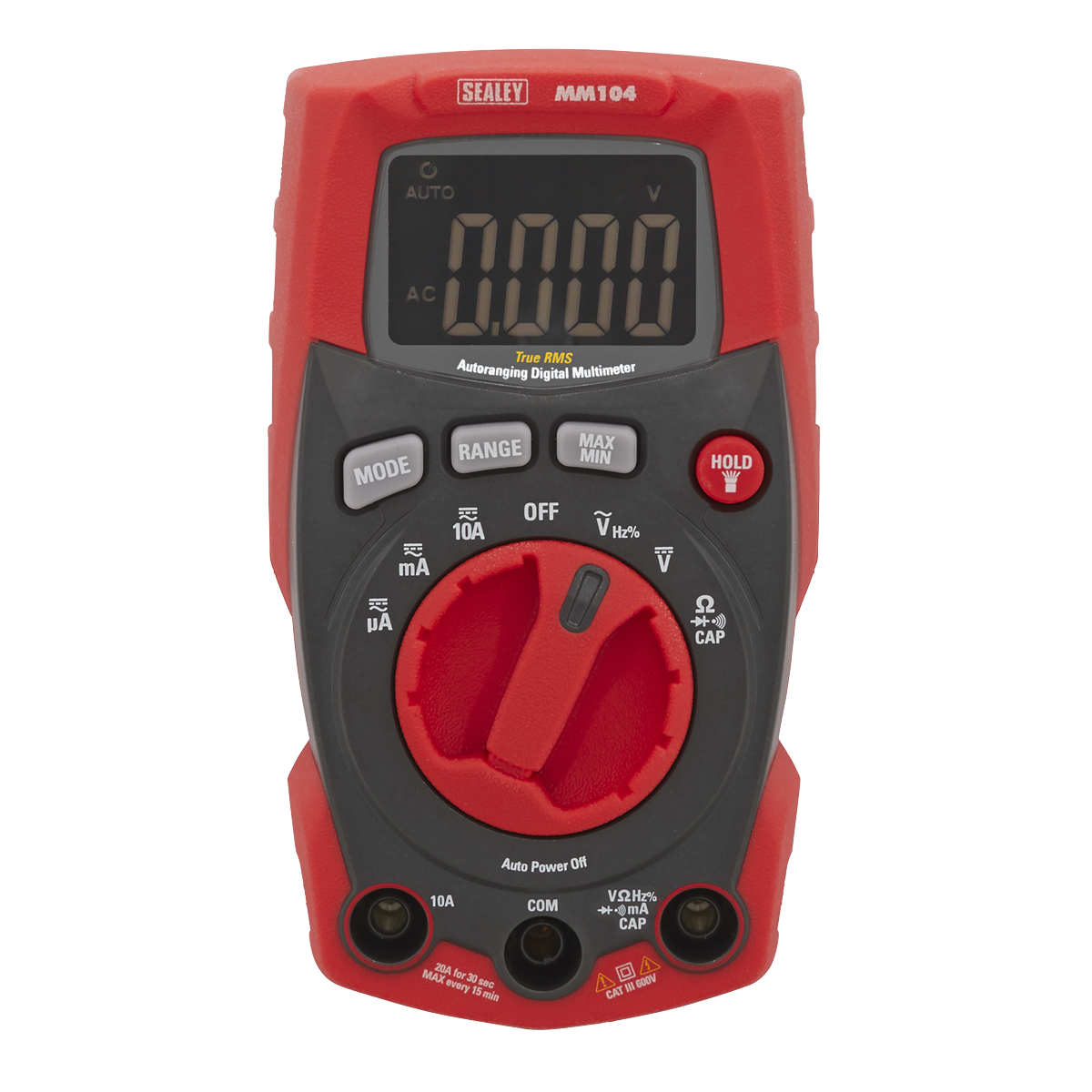 Sealey MM104 Professional Auto-Ranging Digital Multimeter