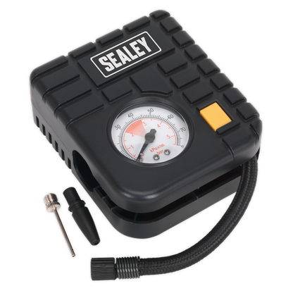Sealey MS163 Micro Air Compressor with Worklight 12V