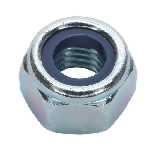 Sealey NLN10 Nylon Locknut M10 Zinc Pack of 100