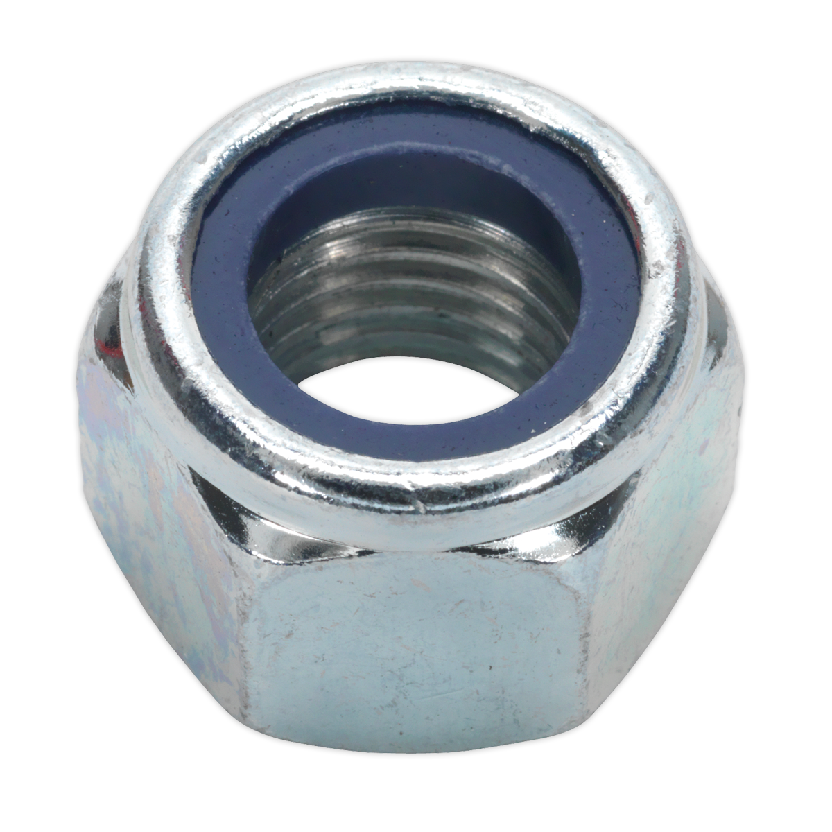 Sealey NLN16 Nylon Locknut M16 Zinc Pack of 25