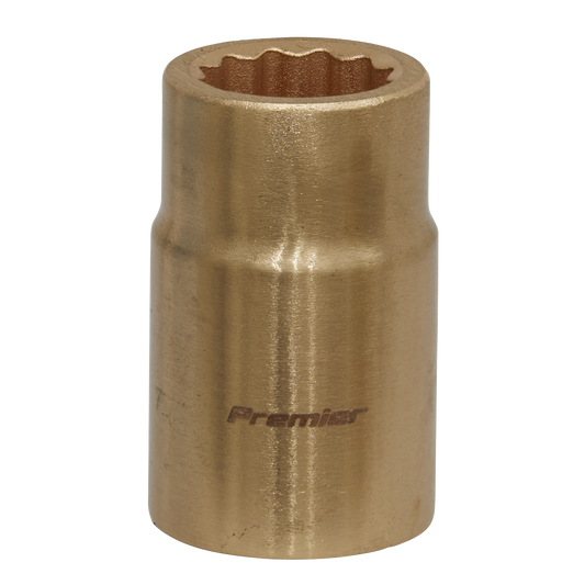 Sealey NS048 Socket 15mm 1/2"Sq Drive - Non-Sparking WallDrive®