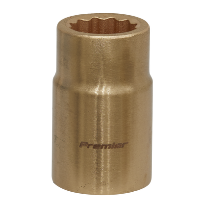 Sealey NS048 Socket 15mm 1/2"Sq Drive - Non-Sparking WallDrive®