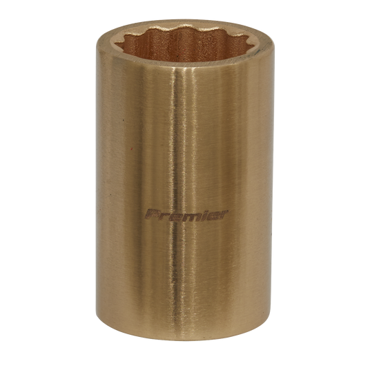 Sealey NS050 Socket 17mm 1/2"Sq Drive - Non-Sparking WallDrive®