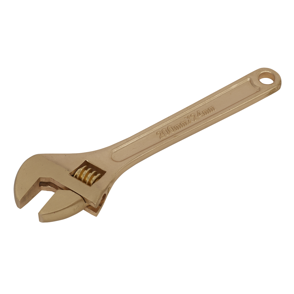 Sealey NS066 Adjustable Wrench 200mm - Non-Sparking