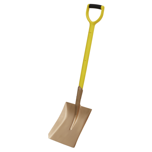 Sealey NS106 Square Shovel 240 x 418 x 990mm - Non-Sparking