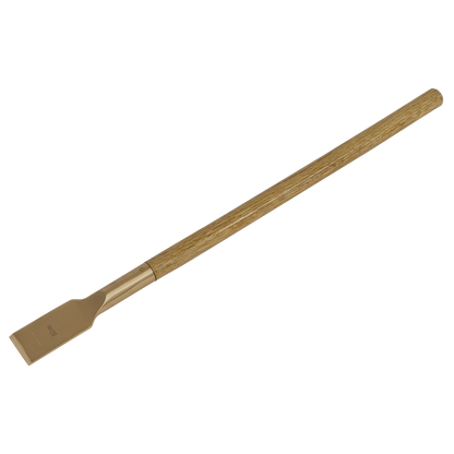 Sealey NS112 Scraper Long Handle 50 x 690mm - Non-Sparking