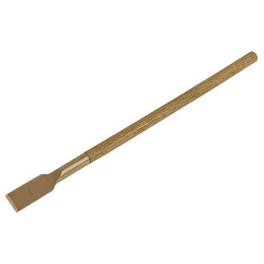 Sealey NS112 Scraper Long Handle 50 x 690mm - Non-Sparking