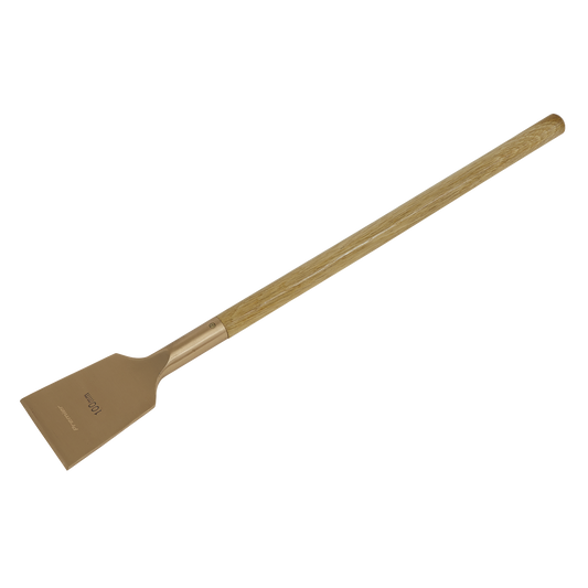 Sealey NS114 Scraper Long Handle 100 x 720mm - Non-Sparking