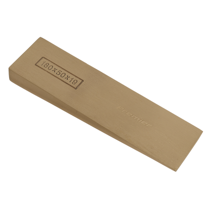 Sealey NS121 Wedge 180 x 50 x 19mm - Non-Sparking