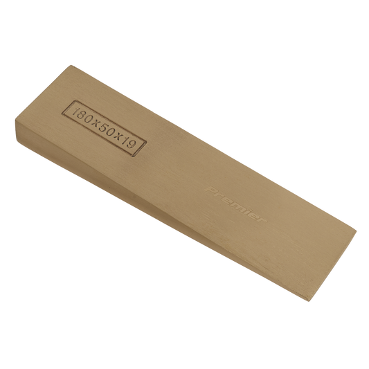 Sealey NS121 Wedge 180 x 50 x 19mm - Non-Sparking