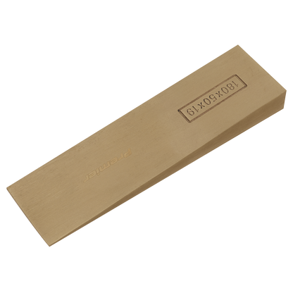 Sealey NS121 Wedge 180 x 50 x 19mm - Non-Sparking