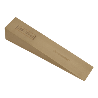 Sealey NS122 Wedge 200 x 40 x 40mm - Non-Sparking