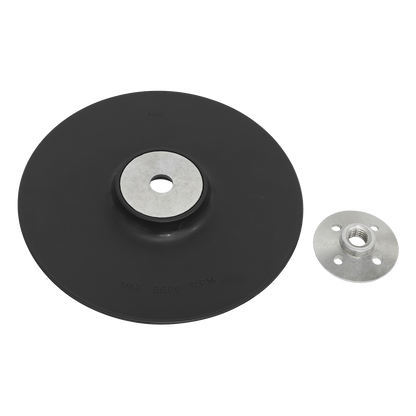 Sealey RBP180 Backing Pad Ø180mm - M14 x 2mm