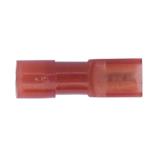 Sealey RT28 Fully Insulated Terminal 2.8mm Female Red Pack of 100