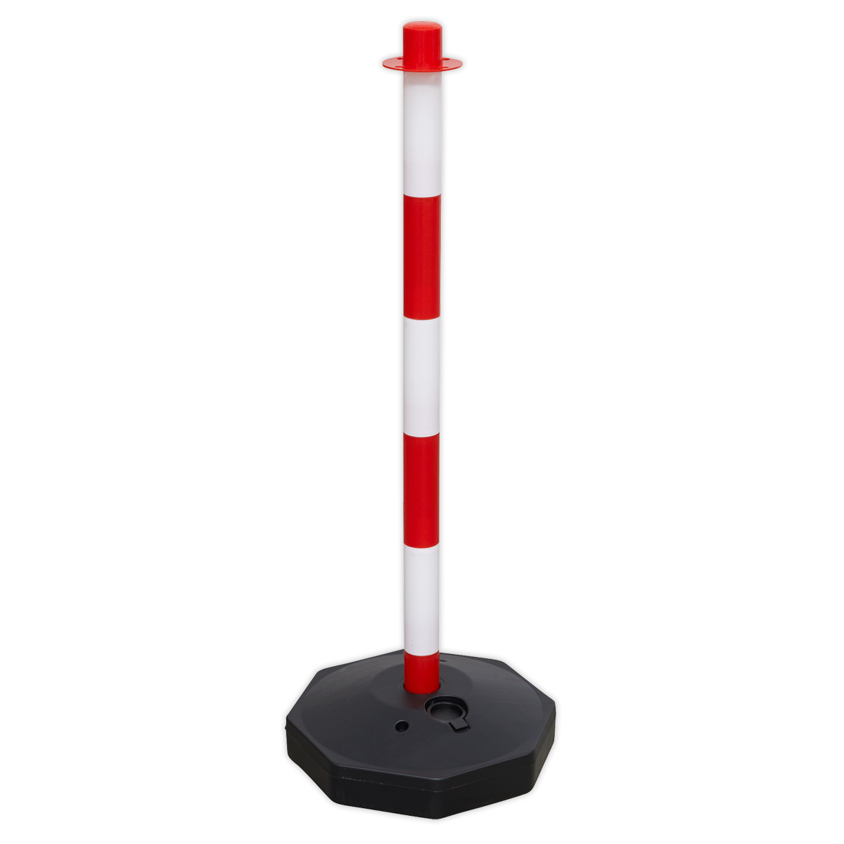 Sealey RWPB01 Red/White Post with Base