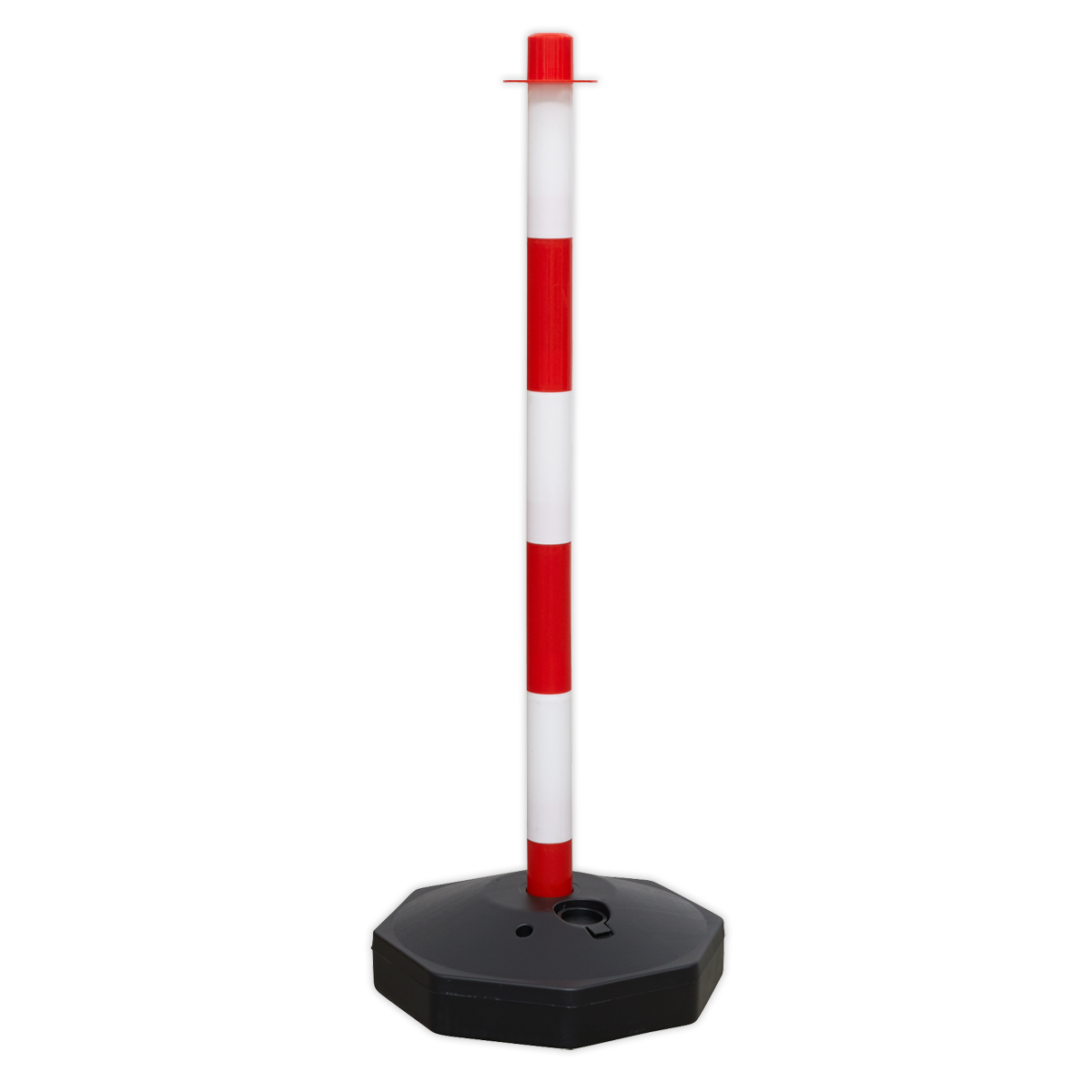 Sealey RWPB01 Red/White Post with Base